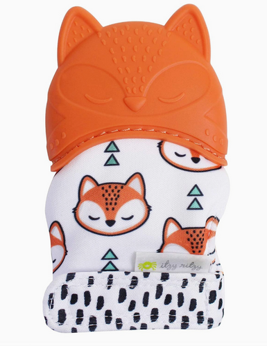 Itzy Mitt™ Silicone Teething Mitts - Fox