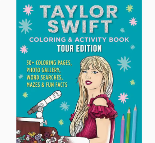 Taylor Swift Coloring & Activity Book: Tour Edition