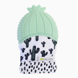 Itzy Mitt™ Silicone Teething Mitt - Cactus