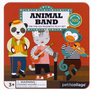Animal Band On-The-Go Magnetic Play Set