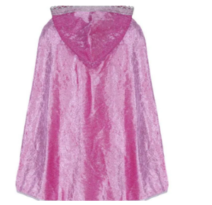 Diamond Sparkle Cape Dark Pink (Size 3-4)