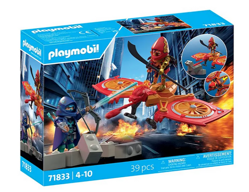 Playmobil - Hero Drone Fight with Evil Ninja