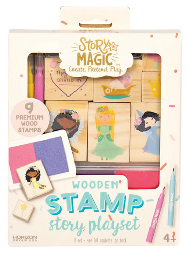 Mini Wooden Stamp Set