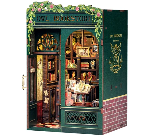 Miniature House Craft Kit - Owl Bookstore