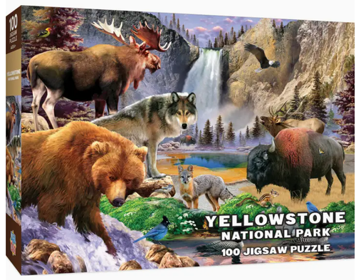 Yellowstone National Park - 100 Piece Puzzle