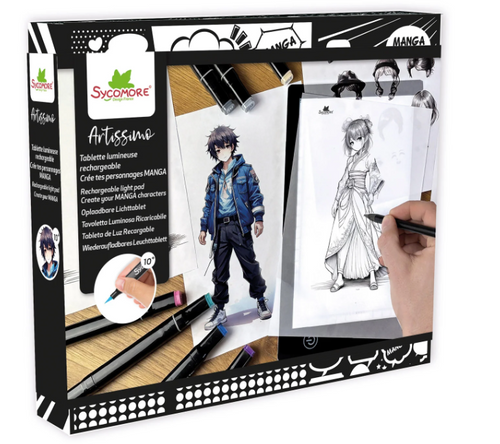 Manga - XL Rechargeable  Led Light Pad
