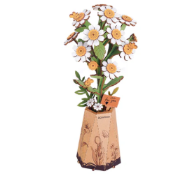 Wood Flower Craft Kit - Chamomile