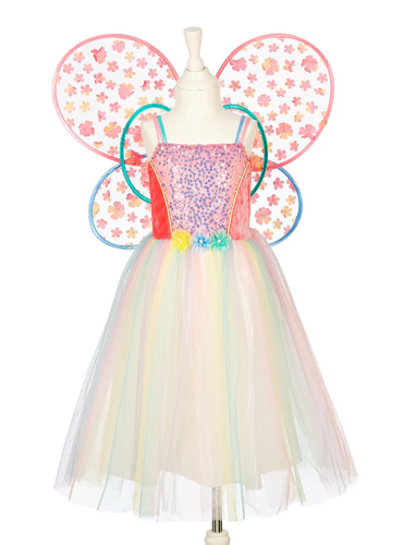 Flora Dress and Wings Set Green (3-4)