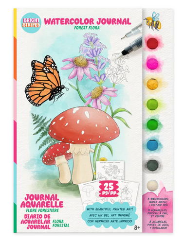 Watercolor Journal Flora
