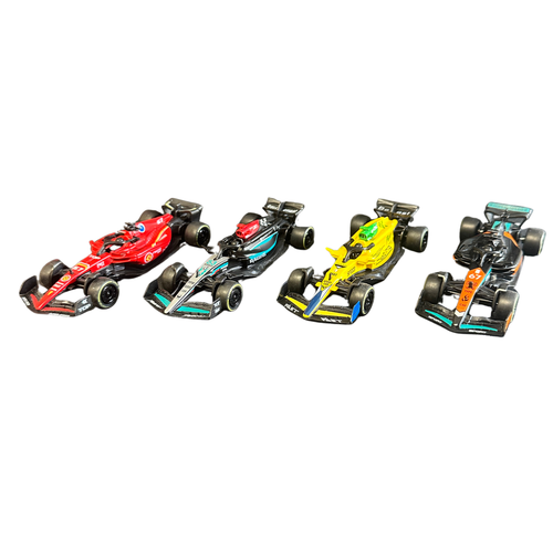 5” Formula 1 Style Die-Cast Race Car – Assorted Colors (12pc Display) MSF1
