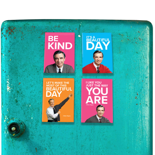 Mr. Rogers Kindness Magnet: Let's Make the Most of This Day