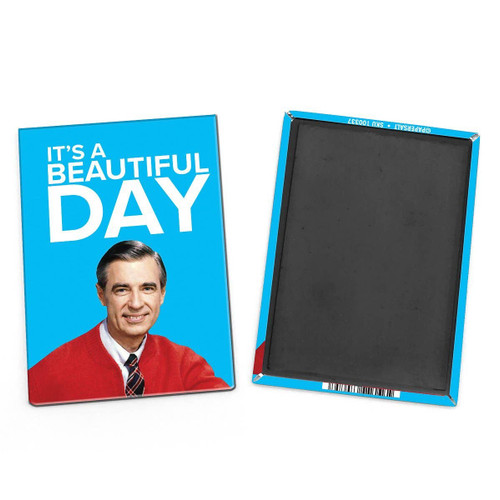 Mr. Rogers Kindness Quote Magnet: "It's a Beautiful Day"