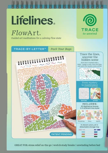 FlowArt: Trace-By-Letter, Pack Your Bags