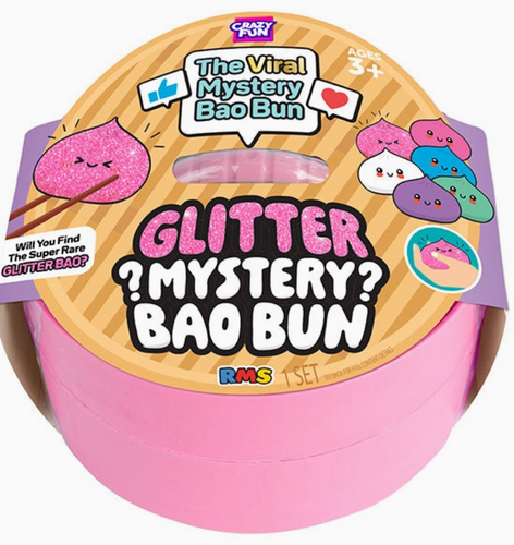 4" Official Glitter Mystery Bao Bun Dumpling (S)
