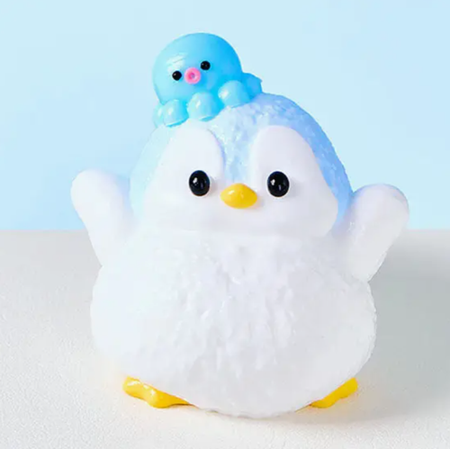 Taba Squishy Fidget Toy - Blue Penguin