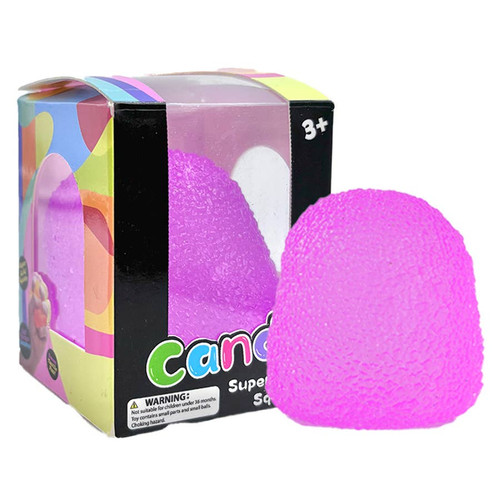 Jelly Squishy Stress Gumdrop: Pink