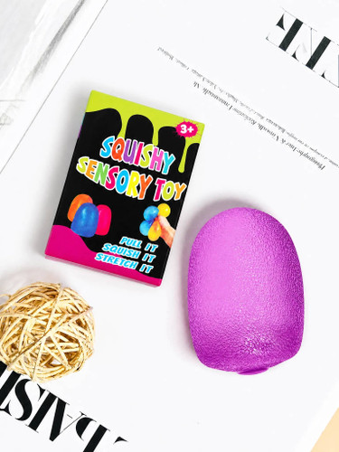 Jelly Squishy Stress Gumdrop: Pink