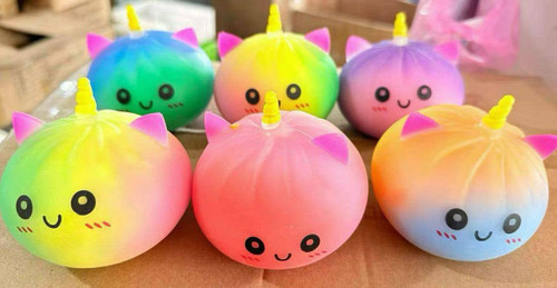 3.5" Unicorn Dumpling Squishy