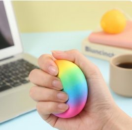 Rainbow Squishy Ball