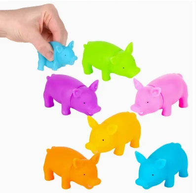 3" Squeaking Pig