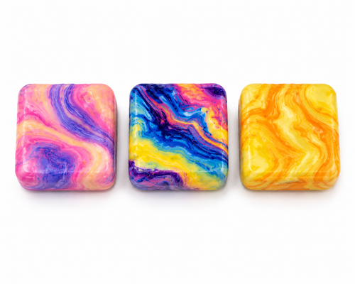 Cheese Squeeze Swirl Colors– 3” Assorted Styles