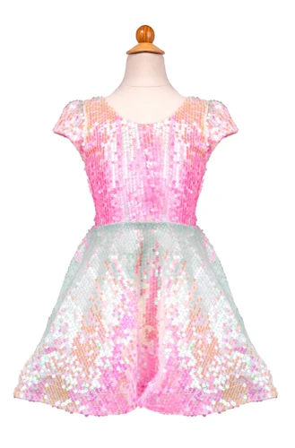 Sorbet Swirl Skater Dress - (5-6)