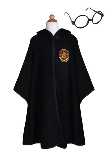 Wizard Cloak & Glasses - (Size 5-6)