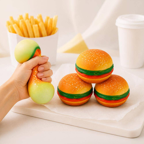 Hamburger Squeeze Squishy