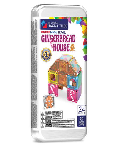 Magna-Tiles MicroMAGS Gingerbread House