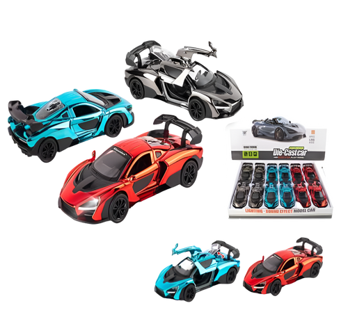 6" Metallic McLaren Die-Cast Car