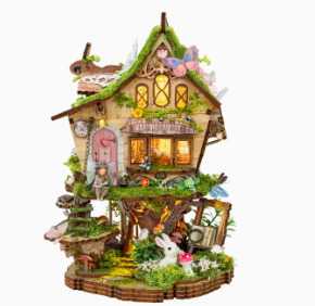 Wood Craft Kit - Fairytale Treehouse