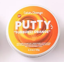 J'Adore Color Changing Putty - Sunburst Orange