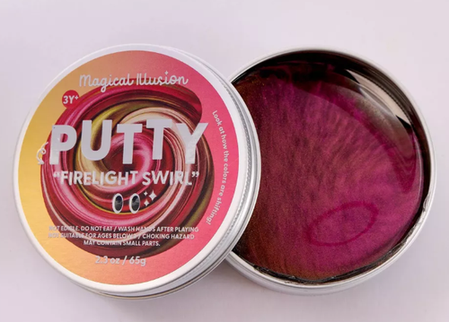 J'Adore Magical Illusion Putty - Firelight Swirl