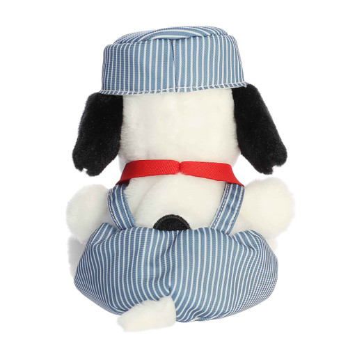 5" Plush Train Engineer Snoopy Palm Pals