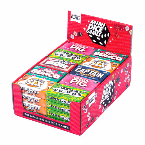 Mini Dice Games Display