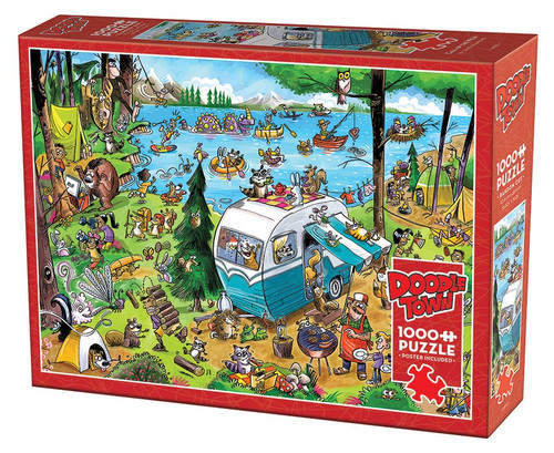 Doodletown Call of the Wild 1000-Piece Cobble Hill Puzzle