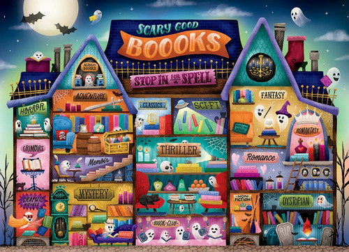 Scary Good Books - 500-Piece Puzzle