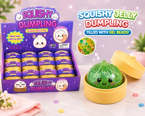 Mini Glitter Gel Bead Dumpling