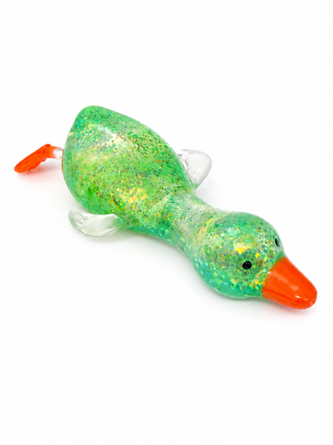 Pinching Duck Glitter Squishy Stress Toy