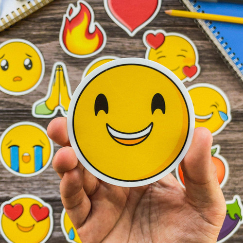 Vinyl Sticker - Big Smile Moodi