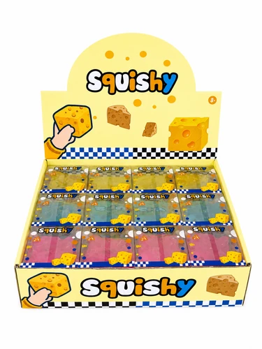 Cheese Memory Vaseline Squishy 2"