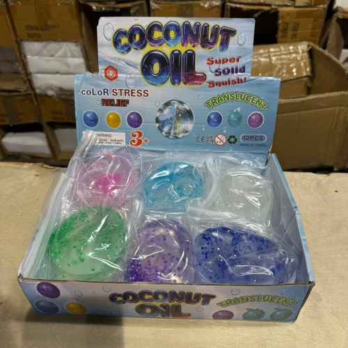 Coconut Oil Vaseline Mini Diamond Round Ball Toy | A217