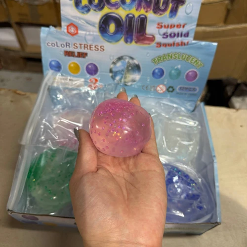 Coconut Oil Vaseline Mini Diamond Round Ball Toy | A217