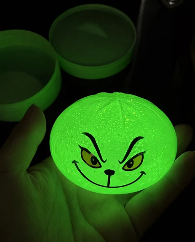 Grinch  GLOW in the Dark Dumpling