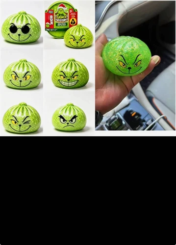 Grinch  GLOW in the Dark Dumpling