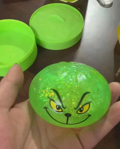 Grinch  GLOW in the Dark Dumpling