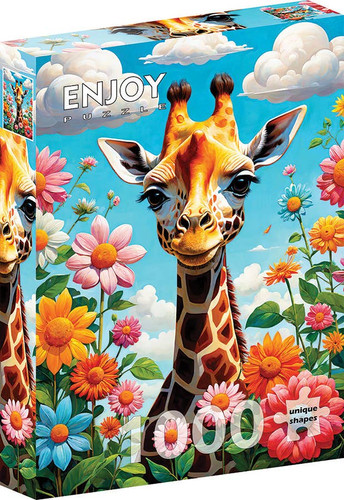 Cute Giraffe - 1000 Piece Enjoy Puzzle