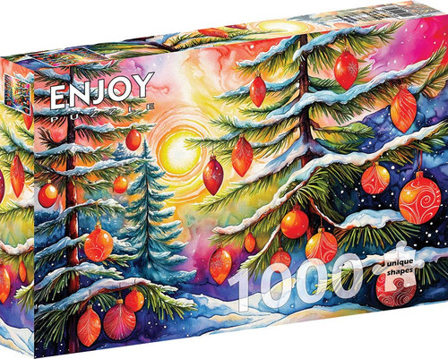 Christmas Sunrise - 1000 Piece Enjoy Puzzle