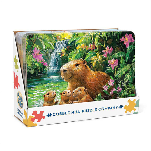 Capybaras (Tray) 35-Piece Puzzle Ages 3+