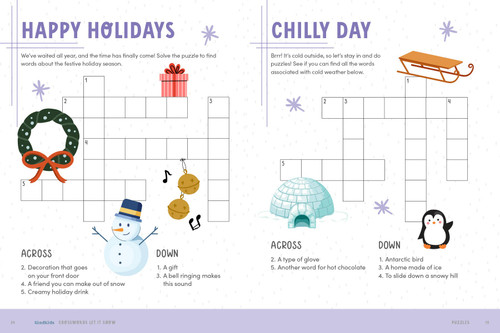 KindKids Crosswords - Let It Snow